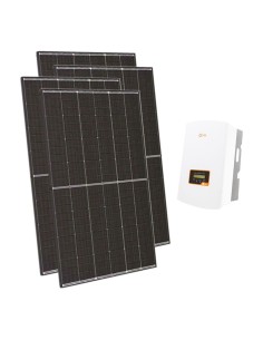 Three-phase photovoltaic kit 10800W Solis string inverter 10kW connected to grid