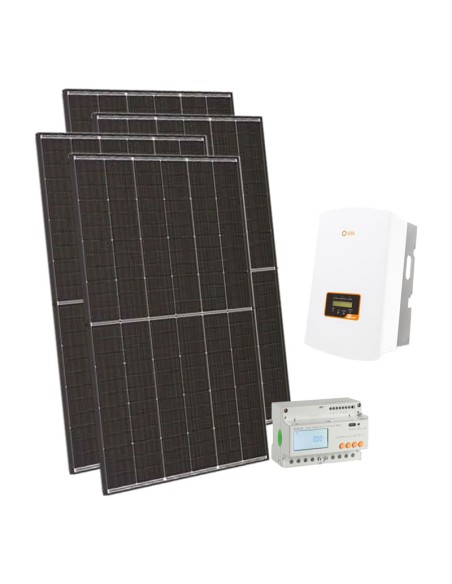 Kit photovoltaïque triphasé 10800W onduleur Solis 10kW fonction entrée zéro