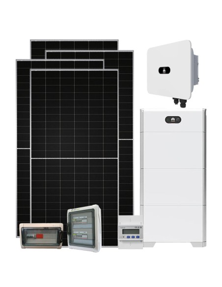 Serie Plus: vendita online Kit fotovoltaico trifase 12390W PLUS Huawei MB0 12kW litio LUNA2000 15kWh