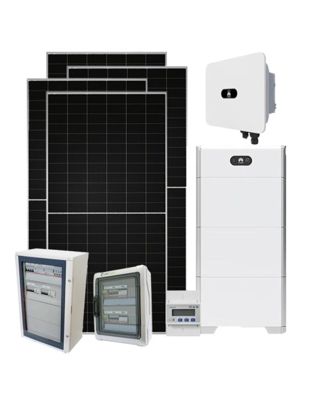 Three-phase photovoltaic kit 17700W PLUS Huawei MB0 17kW lithium 15kWh BMS