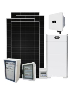 Three-phase photovoltaic kit 20060W PLUS Huawei MB0 20kW lithium 15kWh BMS