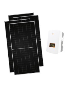 Three-phase photovoltaic kit 9440W Solis string inverter 10kW connected to grid
