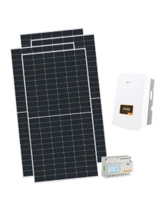 Three-phase photovoltaic kit 9945W Solis inverter 10kW zero entry function