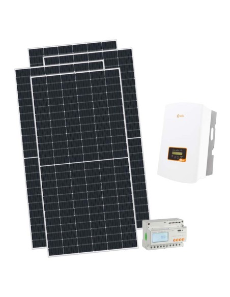 Kit fotovoltaico trifásico 9945W Inversor Solis 10kW función de entrada cero