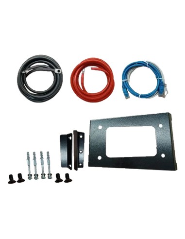Kit photovoltaïque monophasé 4185W Solis 3.6kW lithium Weco 5k3 XP 5.3kWh