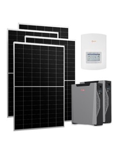 Single-phase photovoltaic kit 5580W Solis inverter 5kW lithium Weco 10.7kWh