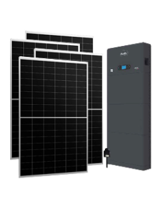 Einphasiger Photovoltaik-Kit 3255W-inverter Zucchetti 3kW Akku lithium 5.12kWh