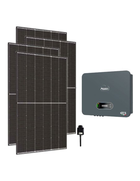 Serie Base: vendita online Kit fotovoltaico trifase 12150W inverter Zucchetti 12kW connesso in rete