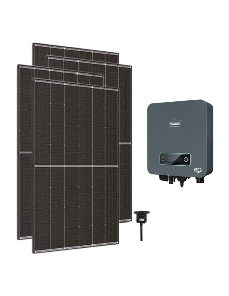 Single-phase photovoltaic kit 3600W Zucchetti string inverter TL 3.3kW networked