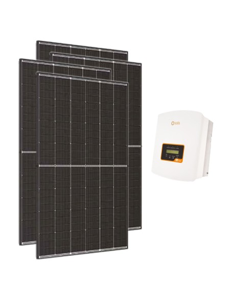 Kit Photovoltaïque monophasé 2250W Onduleur Solis mini 2kW connecté au réseau