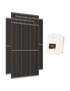 Photovoltaic Kit 3150W single-phase inverter Solis mini 3kW connected to grid