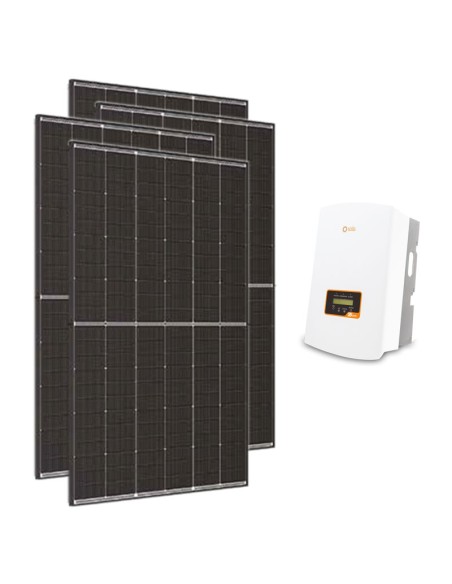 Kit Photovoltaïque monophasé 5400W Onduleur Solis 5kW connecté au réseau