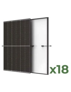 Set pannelli fotovoltaici: vendita online Set di 18 pannelli solari fotovoltaici 455W tot. 8190W mono TRINASOLAR Vertex S+