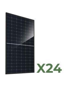 Set 24 panneaux solaires photovoltaïques biface 460W tot. 11040W mono JA Solar