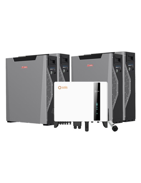 Solis con batterie Weco: vendita online Sistema di accumulo trifase inverter ibrido Solis 10kW litio Weco 5k3 XP 21.4kWh Solis con batterie Weco: vendita online Sistema di accumulo trifase inverter ibrido Solis 10kW litio Weco 5k3 XP 21.4kWh