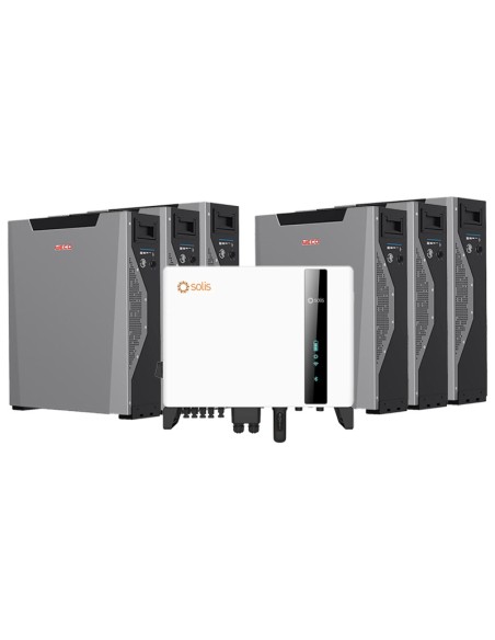 Solis con batterie Weco: vendita online Sistema di accumulo trifase inverter ibrido Solis 10kW litio Weco 5k3 XP 32.2kWh Solis con batterie Weco: vendita online Sistema di accumulo trifase inverter ibrido Solis 10kW litio Weco 5k3 XP 32.2kWh