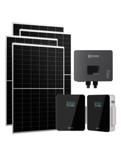 Single-phase photovoltaic kit 6510W Renon Power 6kW lithium Xcellent 10.24kWh