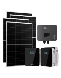 Kit photovoltaïque monophasé 6510W Renon Power 6kW lithium Xcellent 15.36kWh