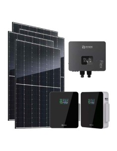 Kit Fotovoltaico Monofásico 6240W Renon Power 6kW Litio Xcellent 10.24kWh