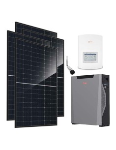 Single-phase photovoltaic kit 4600W Solis inverter 4.6kW lithium Weco 5.3kWh