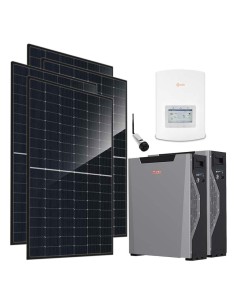 Serie Pro: vendita online Kit fotovoltaico monofase 4600W inverter Solis 4.6kW litio Weco 5k3 XP 10.7kWh