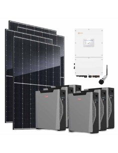 Serie Pro: vendita online Kit fotovoltaico trifase 30160W inverter Solis 30kW litio 26.85kWh Weco 5k3 XP