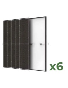 Set of 6 TRINASOLAR Vertex S+ 510W total 3060W mono photovoltaic solar panels