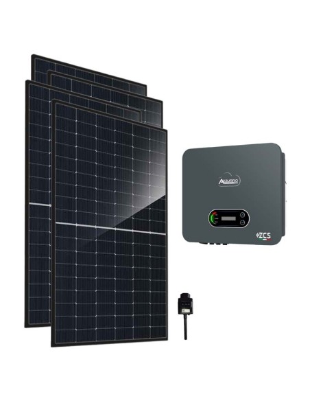 Kit fotovoltaico trifásico 5980W Zucchetti inverter 5.5kW conectado a red