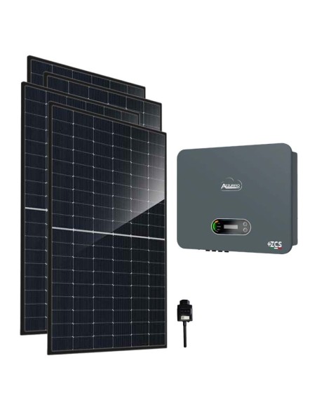 Serie Base: vendita online Kit fotovoltaico trifase 20240W inverter Zucchetti 20kW connesso in rete