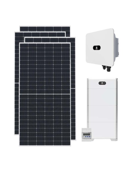 Serie Pro: vendita online Kit fotovoltaico trifase 12870W inverter Huawei MB0 12kW litio 15kWh LUNA2000