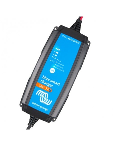 Ladegerät 12V 7A Blue Smart IP65 Victron Energy 12/7 + DC-Stecker