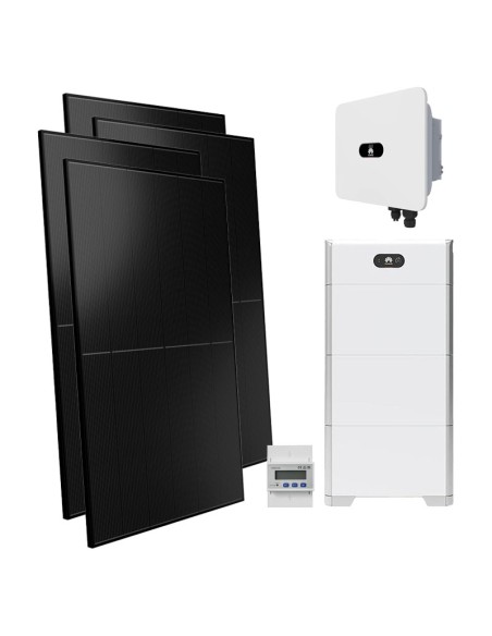 Dreiphasig Photovoltaik-Kit 20000W inverter Huawei MB0 20kW Akku LUNA2000 15kWh