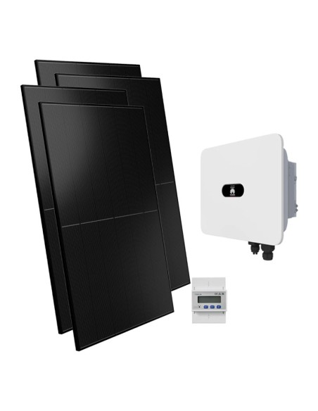 Kit fotovoltaico trifásico 12000W inversor HUAWEI MB0 12kW preparado acumulación
