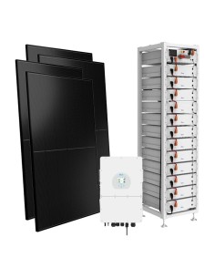 Three-phase photovoltaic kit 20000W 20kW DEYE inverter lithium BOS-GM 30.72kWh