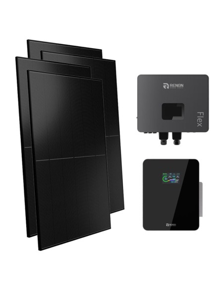 Single-phase photovoltaic kit 6000W Renon Power 6kW lithium Xcellent 5.12kWh