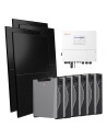 Serie Pro: vendita online Kit fotovoltaico trifase 20000W inverter Solis 20kW litio 32.2kWh Weco 5k3 XP