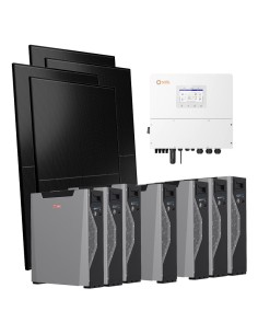 Serie Pro: vendita online Kit fotovoltaico trifase 20000W inverter Solis 20kW litio 37.5kWh Weco 5k3 XP