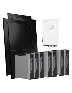 Dreiphasiges Photovoltaik-Kit 50000W Wechselrichter Solis 50kW Akku 42.9kWh Weco
