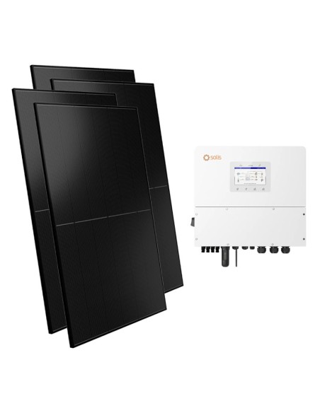 Serie Base: vendita online Kit fotovoltaico trifase 12000W inverter Solis 12kW predisposto per accumulo