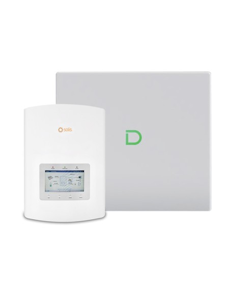 Sistema de almacenaje monofásico Solis 3.6kW litio Powerbox G2 Dyness 10.24kWh