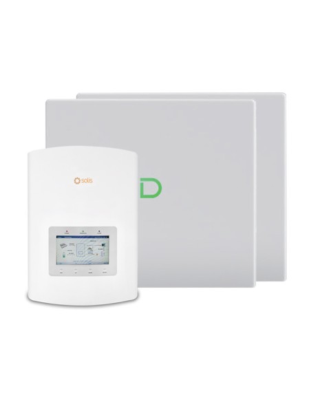 Solis con batterie Dyness: vendita online Sistema di accumulo monofase Solis 6kW litio Powerbox G2 Dyness 20.48kWh