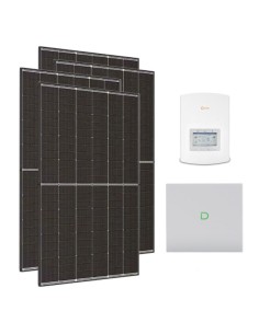 Kit fotovoltaico monofásico 3150W Solis 3kW litio Dyness Powerbox G2 10.24kWh