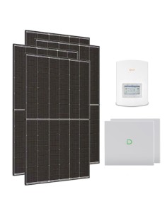 Kit photovoltaïque monophasé 6300W Solis 6kW cumul Dyness Powerbox G2 20.48kWh