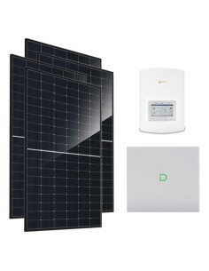Serie Pro: vendita online Kit fotovoltaico monofase 3220W 3kW Solis litio Dyness Powerbox G2 10.24kWh