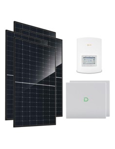 Kit fotovoltaico monofásico 6440W Solis 6kW litio Dyness Powerbox G2 20.48kWh