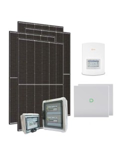 Kit fotovoltaico monofásico 6300W PLUS Solis 6kW Dyness Powerbox G2 20.48kWh