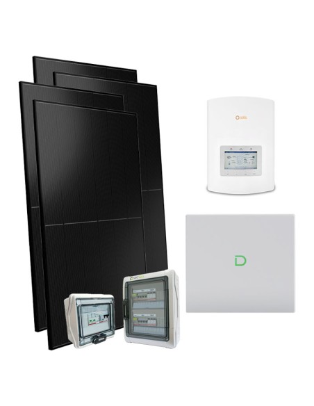 Kit fotovoltaico monofásico 3000W PLUS Solis 3kW Dyness Powerbox G2 10.24kWh