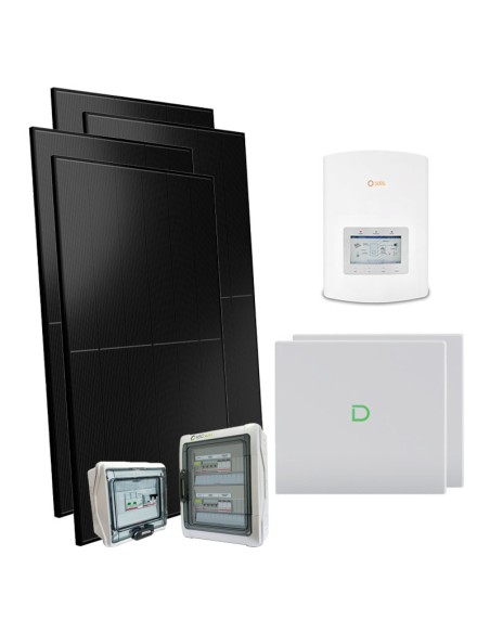 Kit photovoltaïque monophasé 6000W PLUS Solis 6kW Dyness Powerbox G2 20.48kWh Kit photovoltaïque monophasé 6000W PLUS Solis 6kW Dyness Powerbox G2 20.48kWh