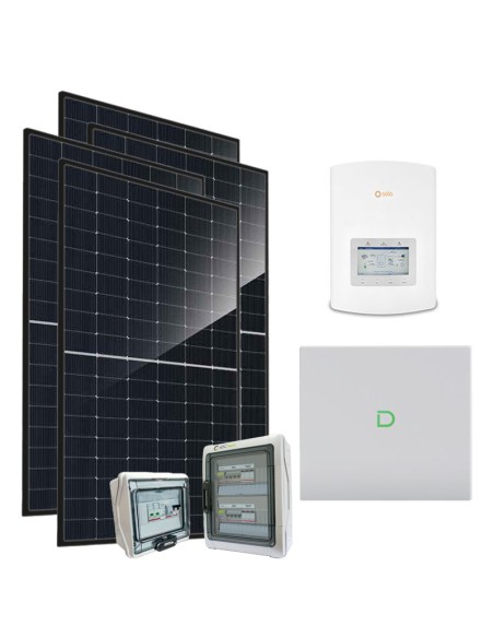 Serie Plus: vendita online Kit fotovoltaico monofase 6440W PLUS 6kW Solis litio Dyness Powerbox G2 10.24kWh Serie Plus: vendita online Kit fotovoltaico monofase 6440W PLUS 6kW Solis litio Dyness Powerbox G2 10.24kWh