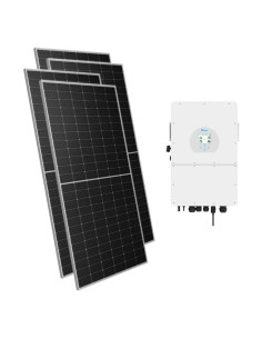 Kit photovoltaïque triphasé 20230W onduleur Deye 20kW conçu pour le stockage